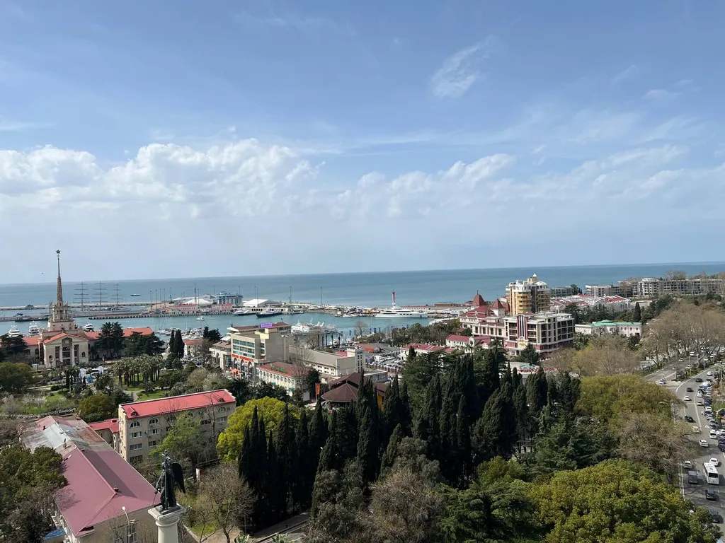 Квартира Квартира с видом на море в центре города — Сочи