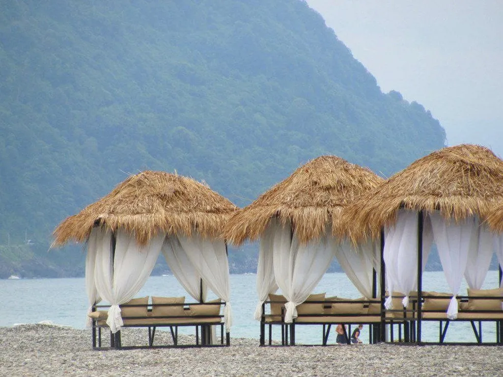 Квартира Квартира Студия 605 в Панораме Квариати (Батуми, пригород) с выходом на пляж — Квариати