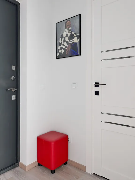 Квартира Квартира Стильная студия Гавань Капитанов с кондиционером и красивым видом — Санкт-Петербург