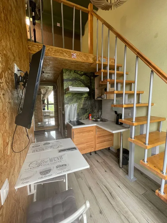 Квартира Квартира Двухуровневая студия в ЖК Апартвиль — Москва