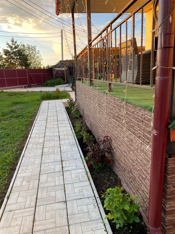 Загородный дом с баней и банным чаном