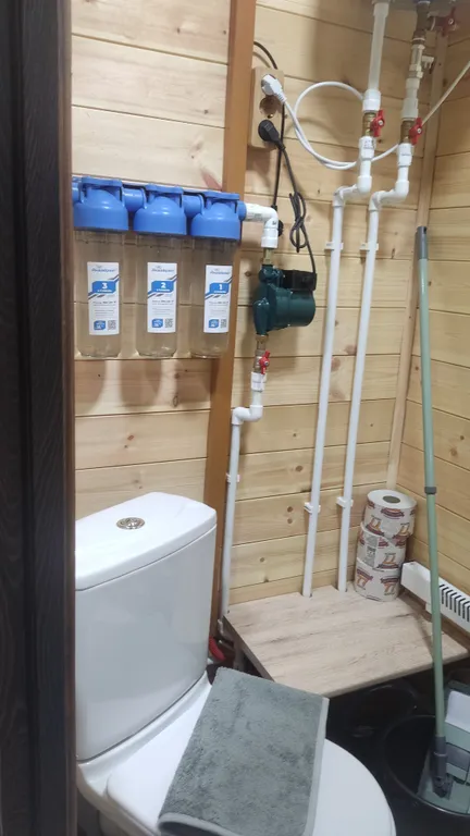 Уютный дом с баней