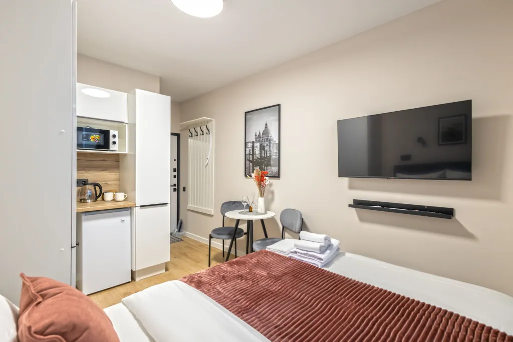 Квартира Квартира Уютная мини-студия в ЖК Легендарный квартал — Москва