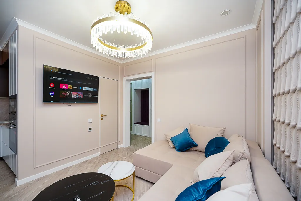 Уютная квартира с дизайнерским ремонтом