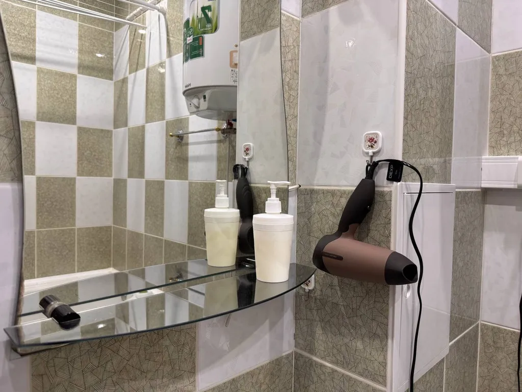 Просторная однокомнатная квартира с высокими потолками