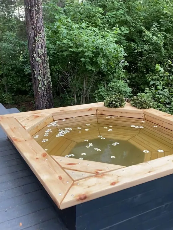 Большой оранжевый дом до 6 человек с баней и банным чаном