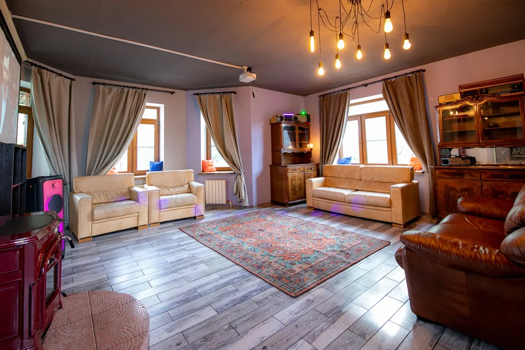 Культовый коттедж LoftCherdak, баня, чан, танцпол с пеной