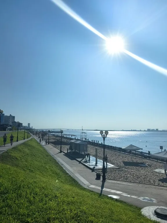 Квартира в новом жк в центре города с красивым видом на Волгу