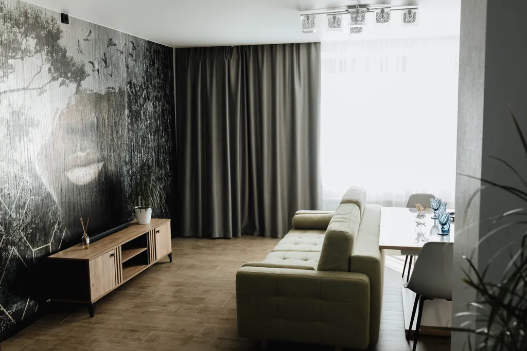 Апартаменты в спальном районе рядом с центром города