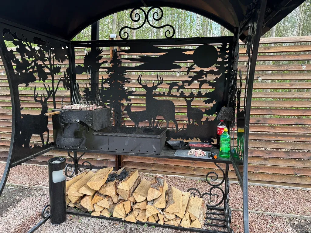 Коттедж 3-комнатный Дом — Деревянное