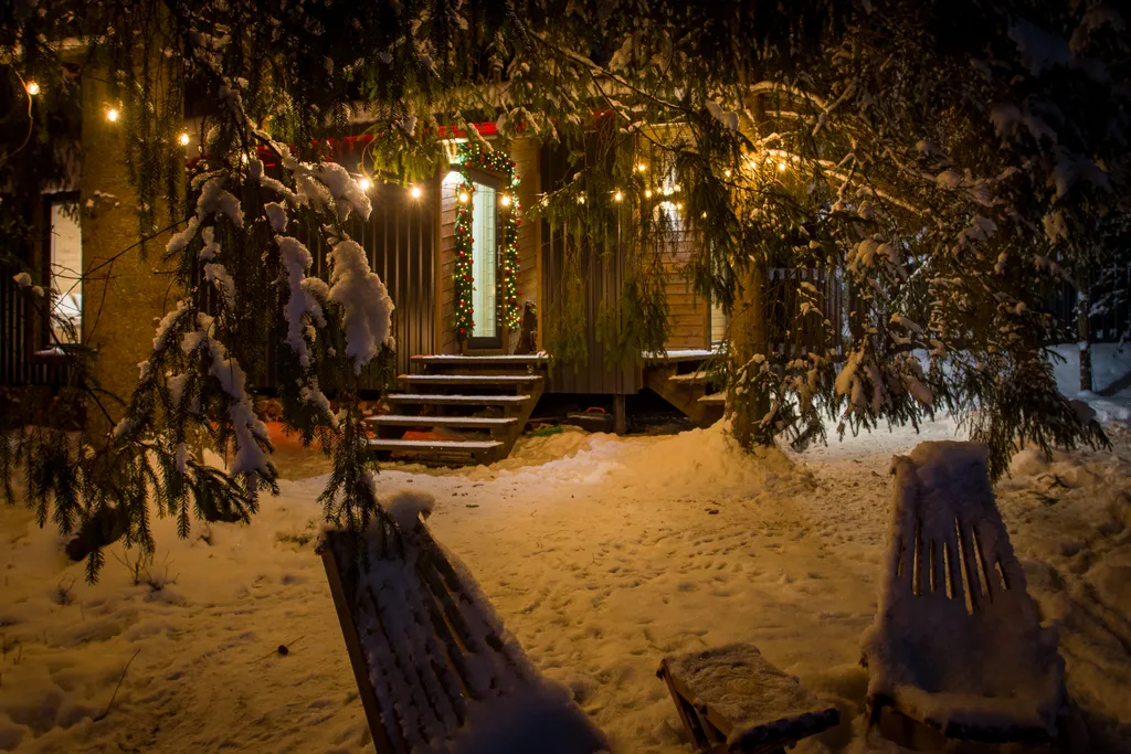 Новый уютный дом с русской баней и сибирским банным чаном