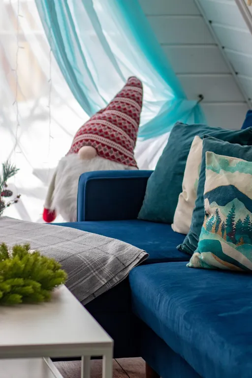 Дизайнерский коттедж Зима