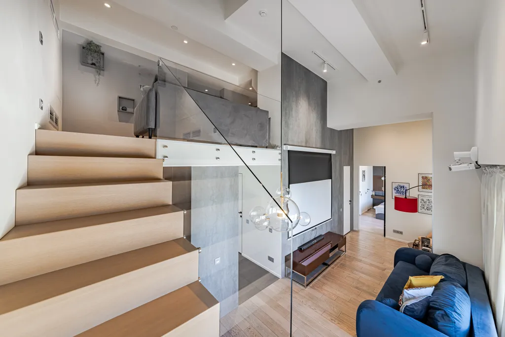 Двухуровневые апартаменты Смарт Хост с проектором и PS4