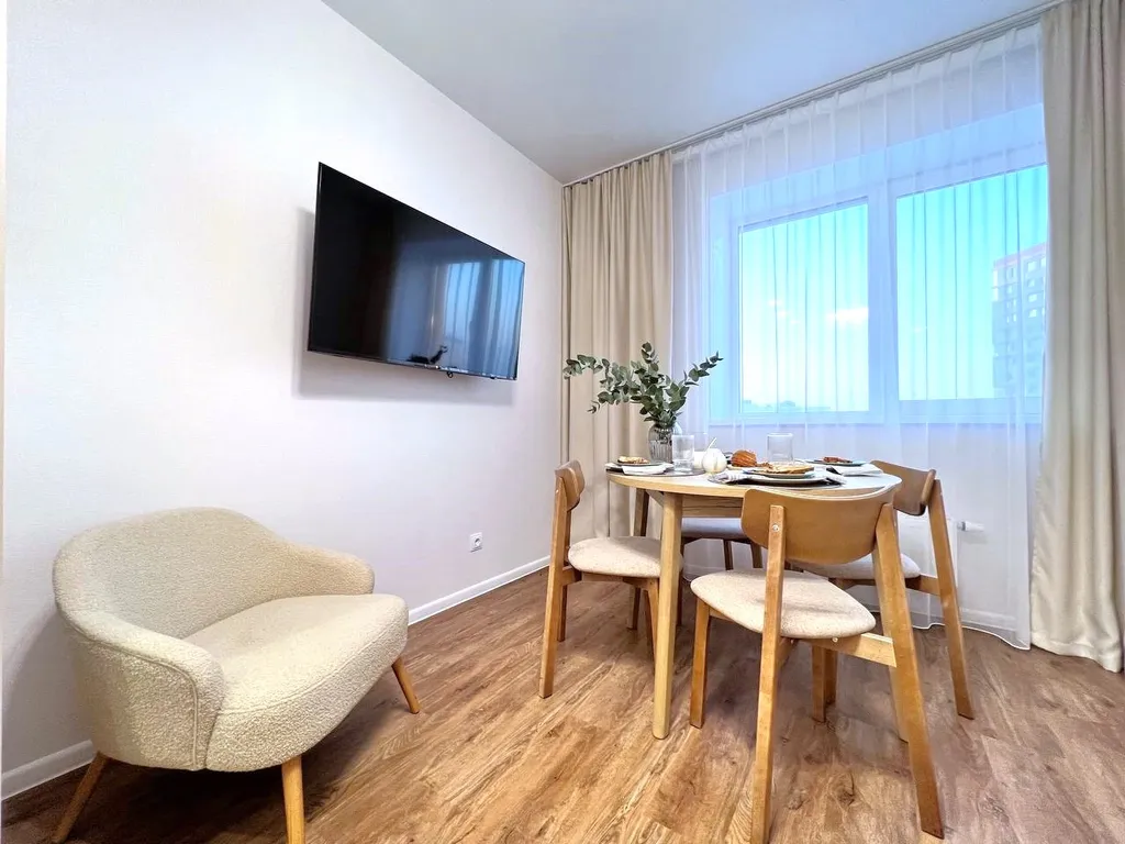 Квартира Квартира Видовая трешка с теплой лоджией у аквапарка — Новосибирск