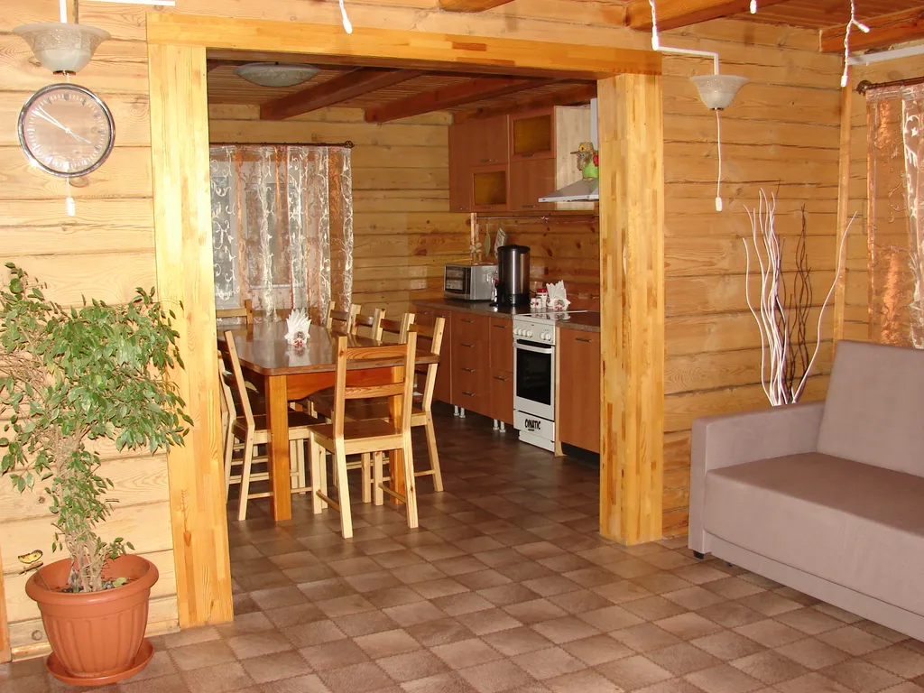 Уютный коттедж для семейного отдыха с домашним кинотеатром.