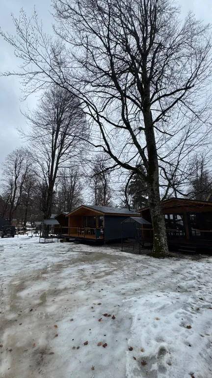 Коттедж Шале одноэтажное с видом на горы и лес — Архыз