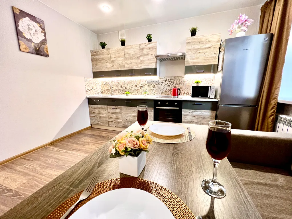 Квартира Квартира Уютная студия в ЖК Изумрудный — Самара