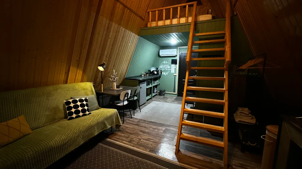 Дом в лесу для семейного отдыха