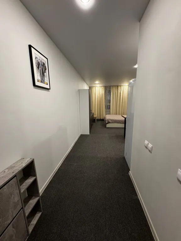 Студия в новом доме с закрытой территорией в центре города