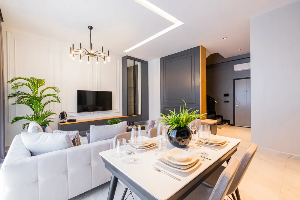 Люкс дуплекс с садом Vıa Mar