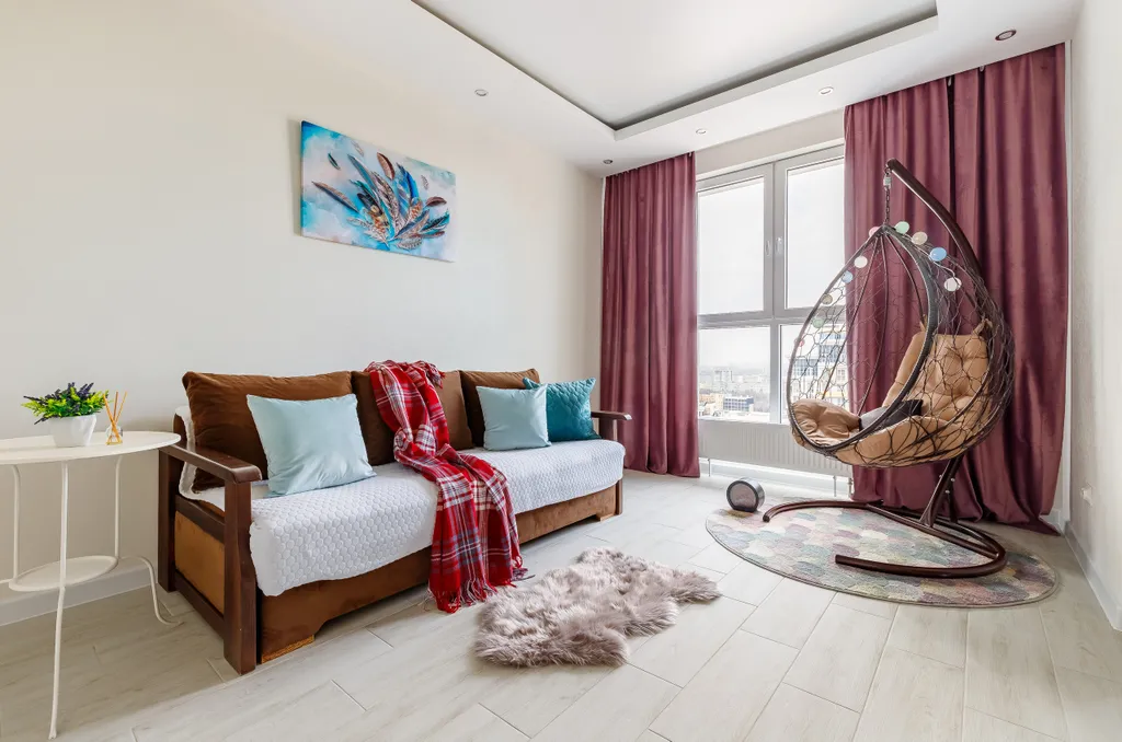 Квартира Красивые, светлые апартаменты на 23 этаже — Краснодар