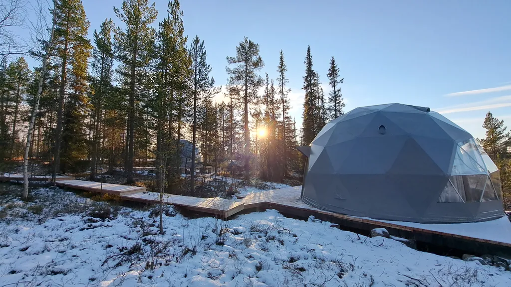 Купольный эко-шатёр