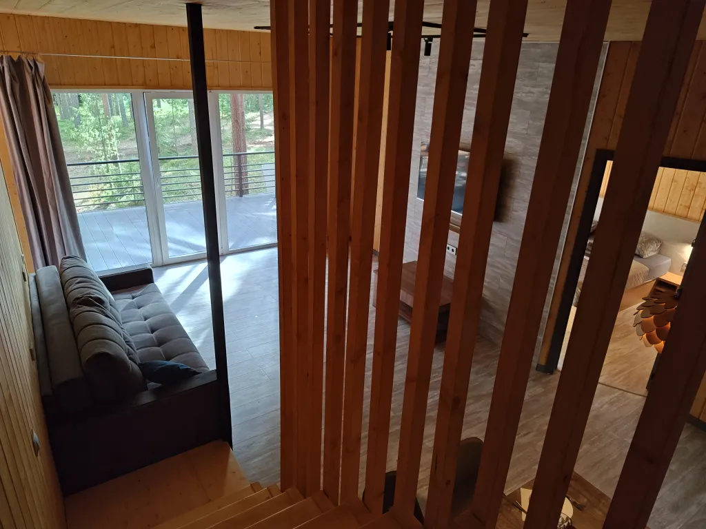 Коттедж Уютный большой дизайнерский дом в лесу Селигера на берегу озера Волго — Турбаза Чайка