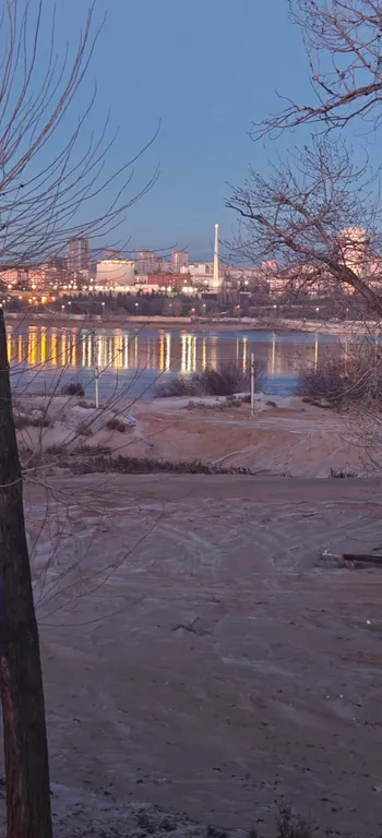 Новый дом с шикарным видом на центр города, через реку Волга