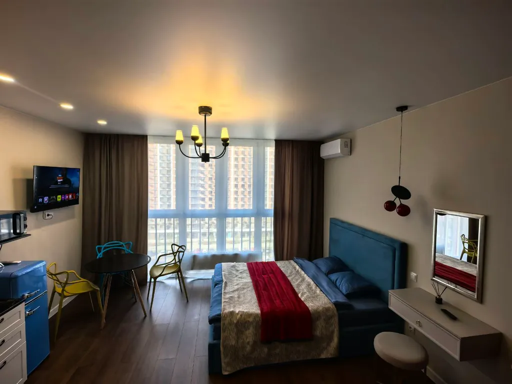 Квартира Квартира Уютная студия 27 м² в ЖК Самолёт — Краснодар