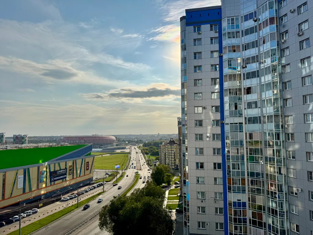 Студия с видом на центр Саранска