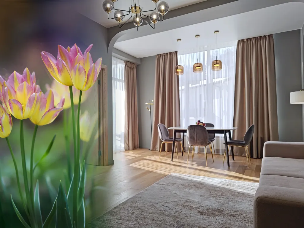 Квартира Дизайнерский апартамент с балконом в окружении леса — аренда посуточно в Эсто-Садок