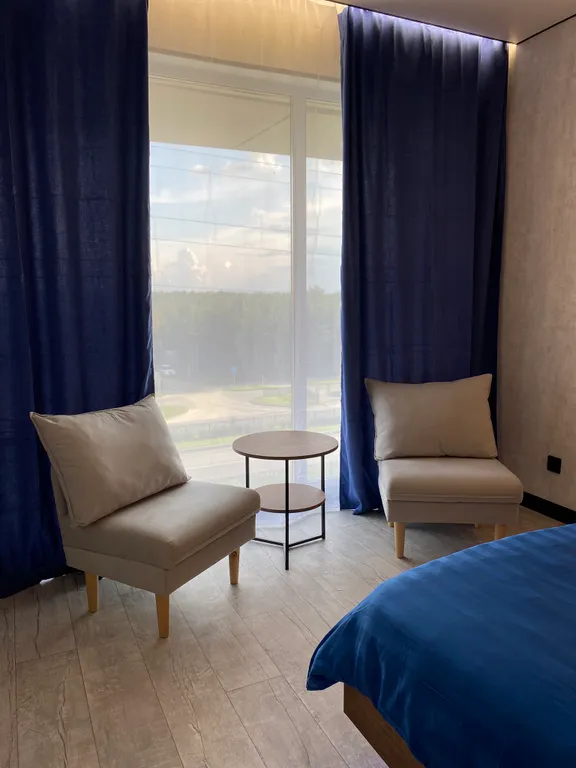 Уютная квартира с парящей кроватью