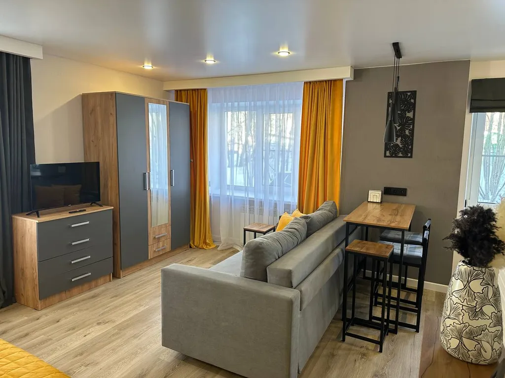 Квартира-студия в стиле лофт в тихом центре