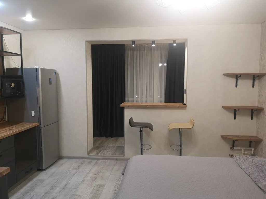 Студия с панорамным видом