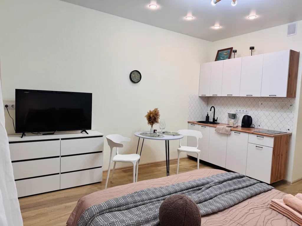 Уютная студия в Новоселье