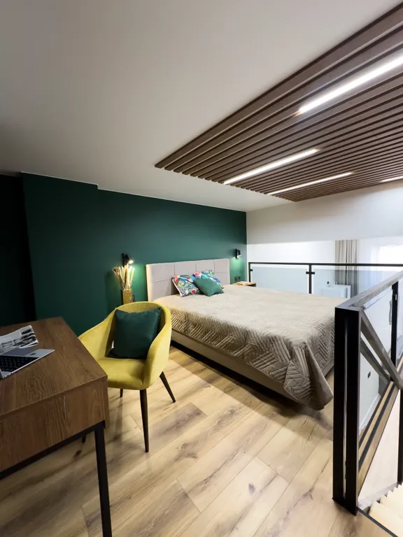 Квартира Квартира Стильный двухуровневый апартамент с собственной террасой — Геленджик