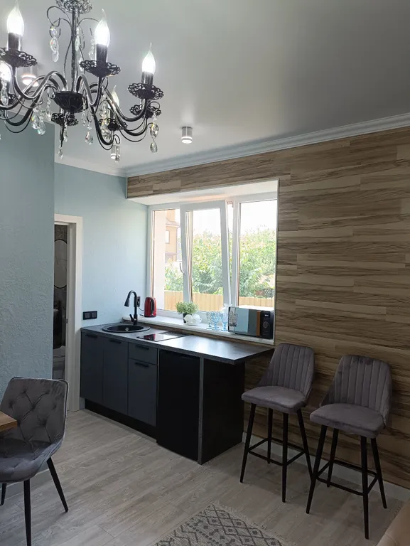 Студия c нoвым ремонтом