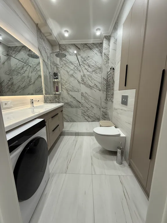 Просторная квартира с дизайнерским ремонтом