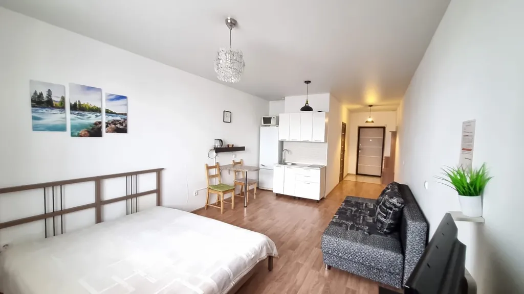 Уютная студия около аэропорта Толмачево