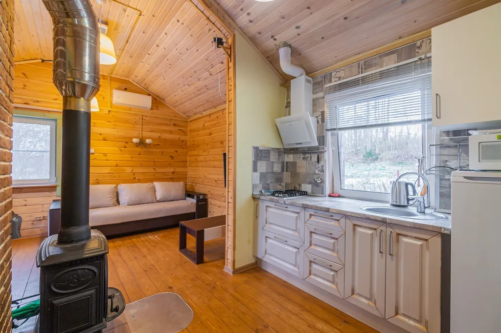 Уютный домик в тишине рядом с экотропой и баней за доплату