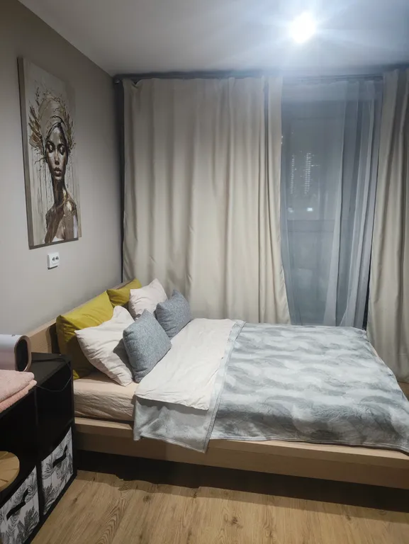 Квартира Уютная студия у метро Парнас — аренда посуточно в Парголово