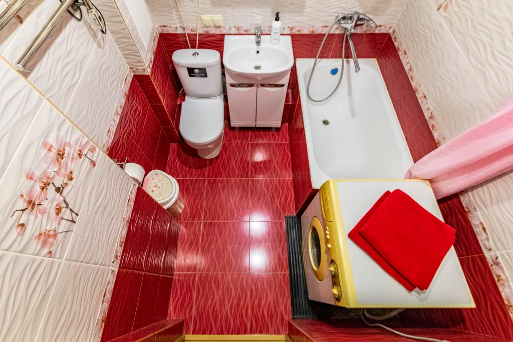 Квартира-студия с балконом для командированных и отдыха