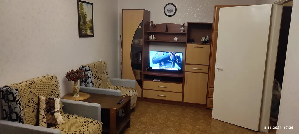 Чистая тёплая уютная квартира