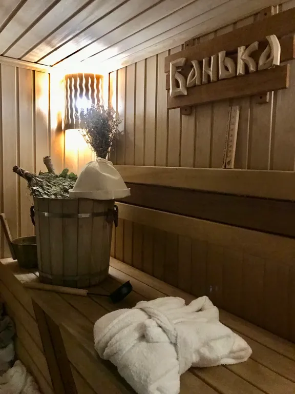 Загородный дом с русской баней на дровах