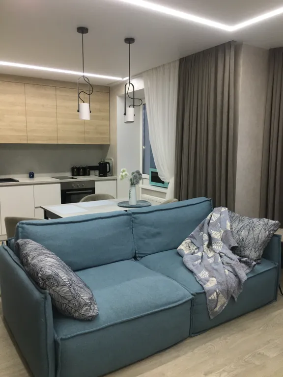 Комфортная студия на берегу реки Двина