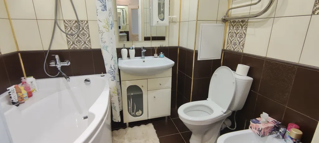 Однокомнатная квартира-студия в центре города со всеми удобствами