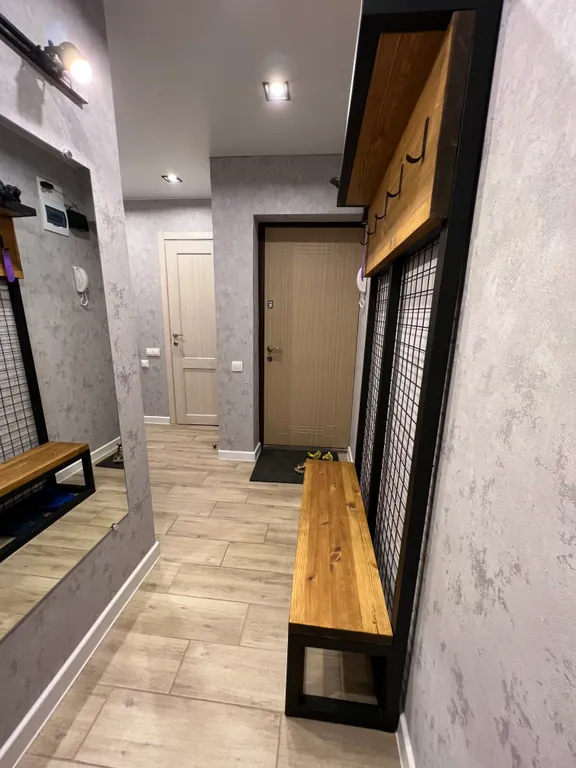 Квартира в стиле лофт в центре с качелью