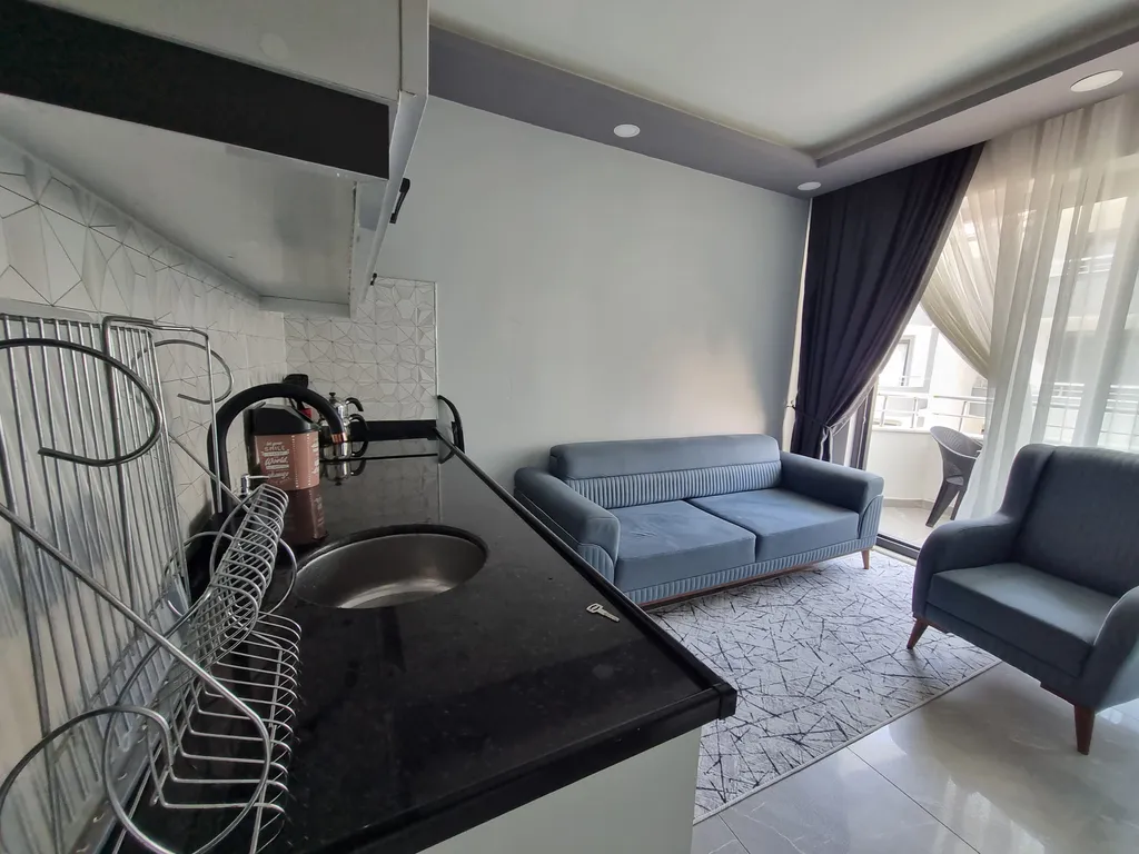 Квартира в Сиде в комплексе с бассейном