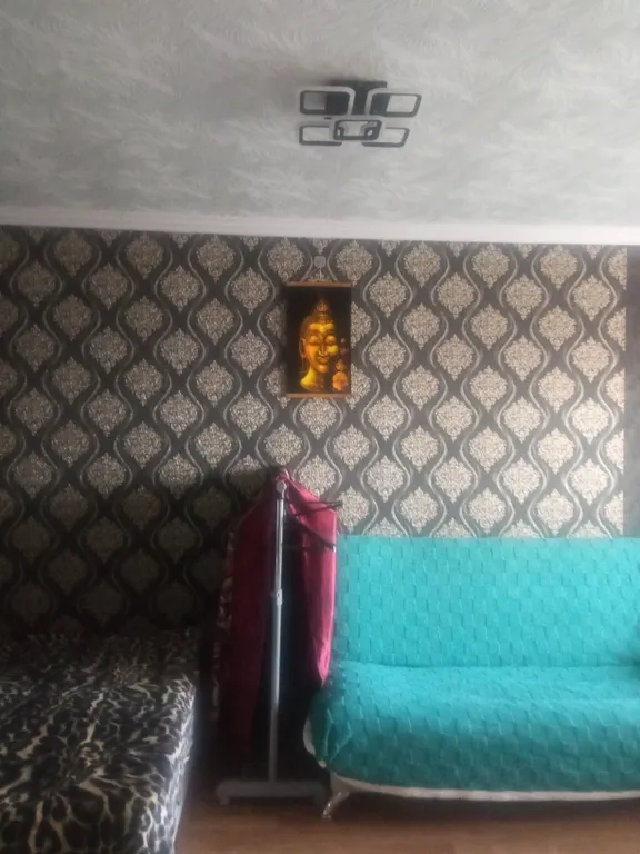 Уютная однокомнатная квартира, с видом на море, без балкона