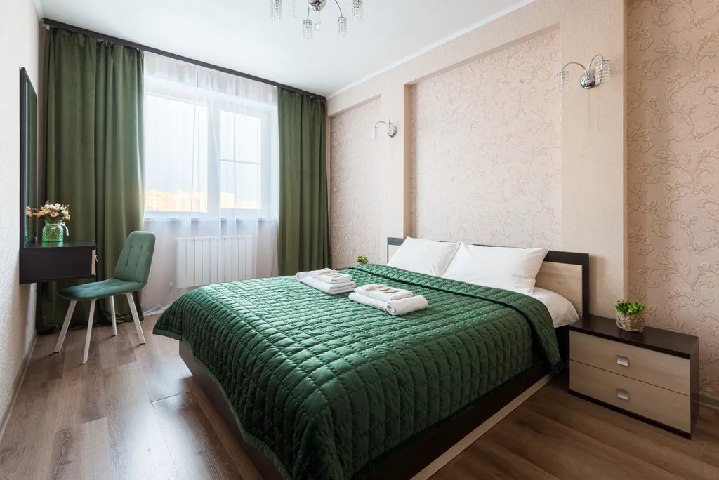 В центре, 2 кондиционера, 2 ТВ, гостиничный сервис, бесконтактно